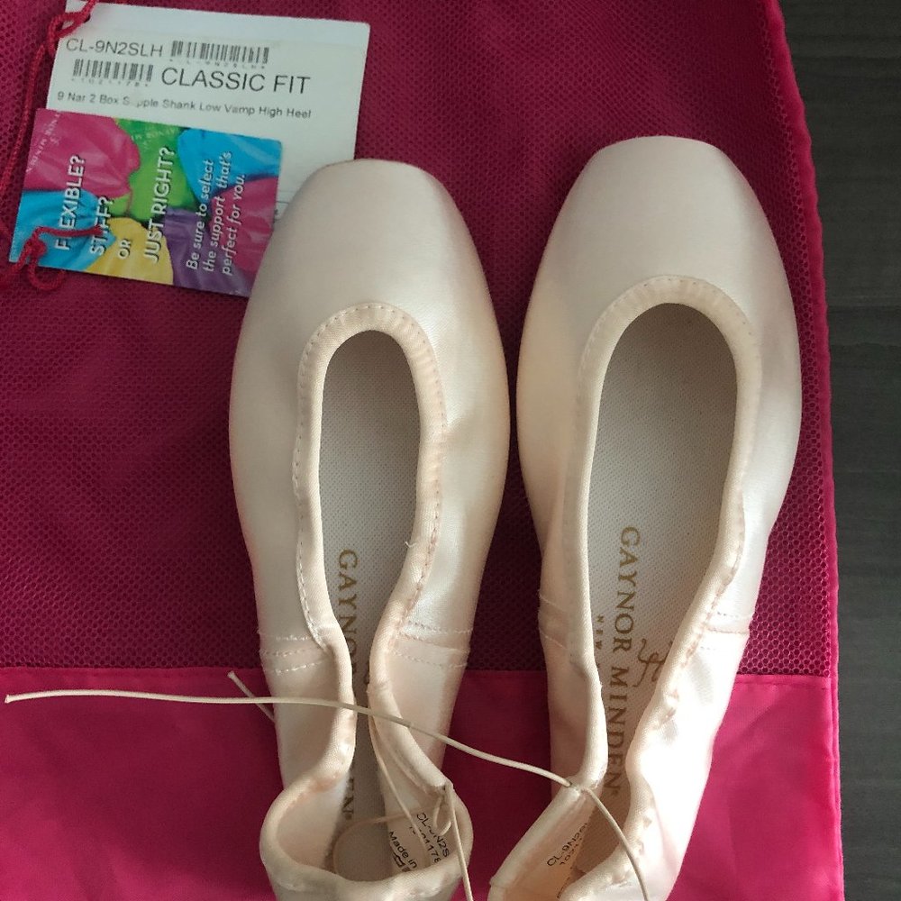 GAYNOR MINDEN Pointe Shoes - Size 9